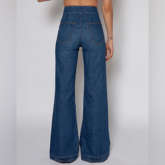 ASKK NY Brighton Wide-Leg Jean - Picture 3 of 12